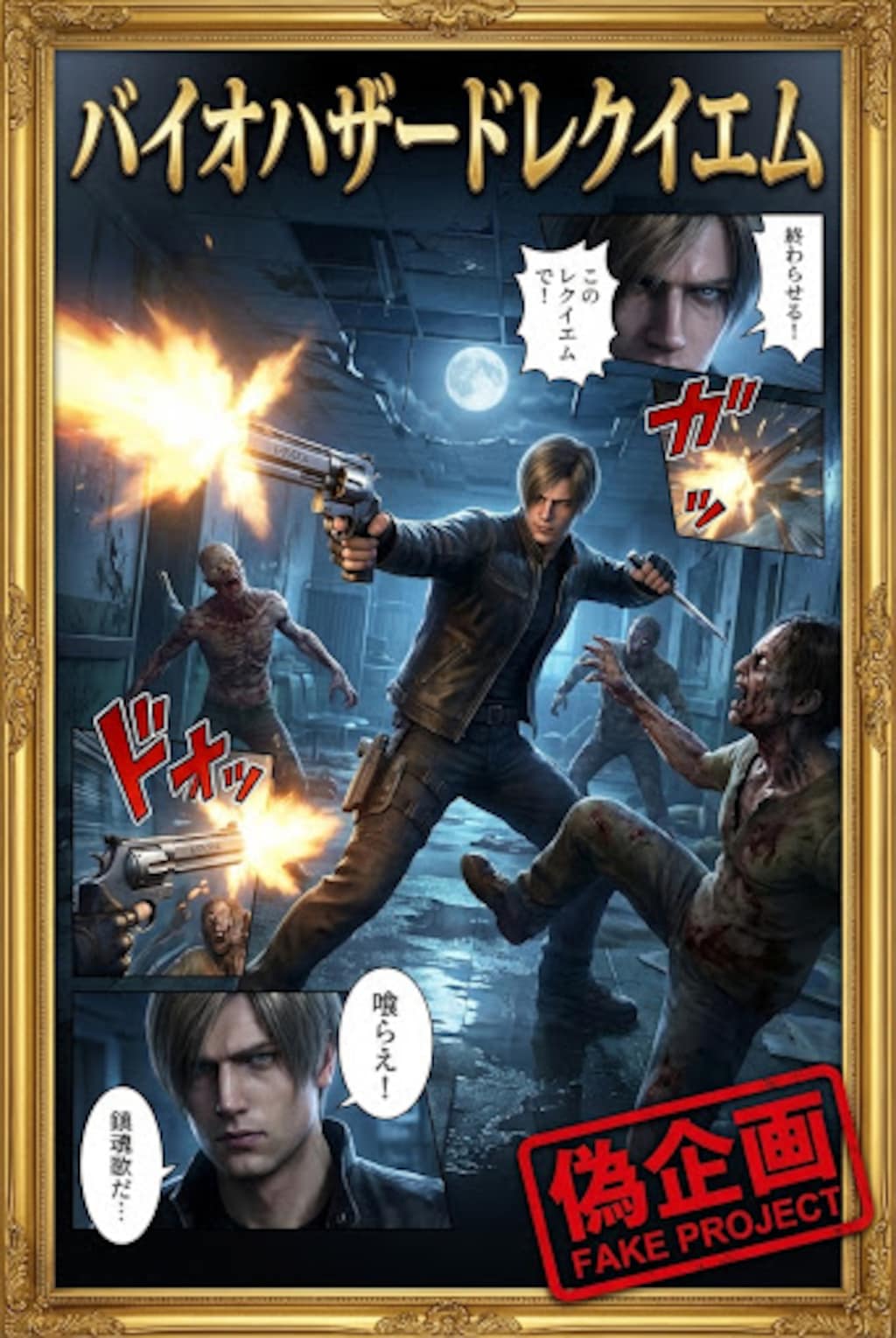 バイオハザードレクイエム　漫画