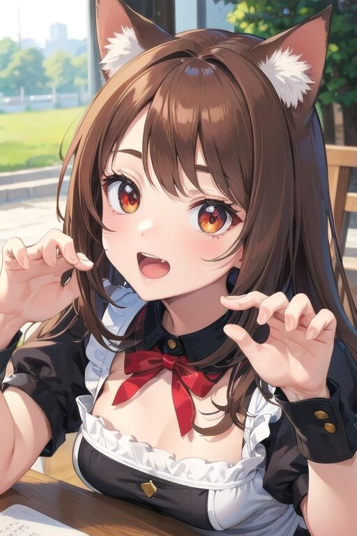 猫耳メイド