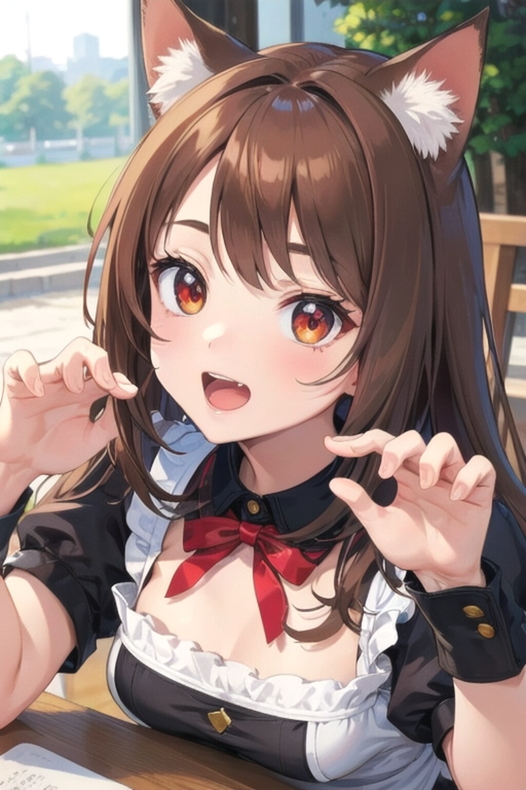 猫耳メイド