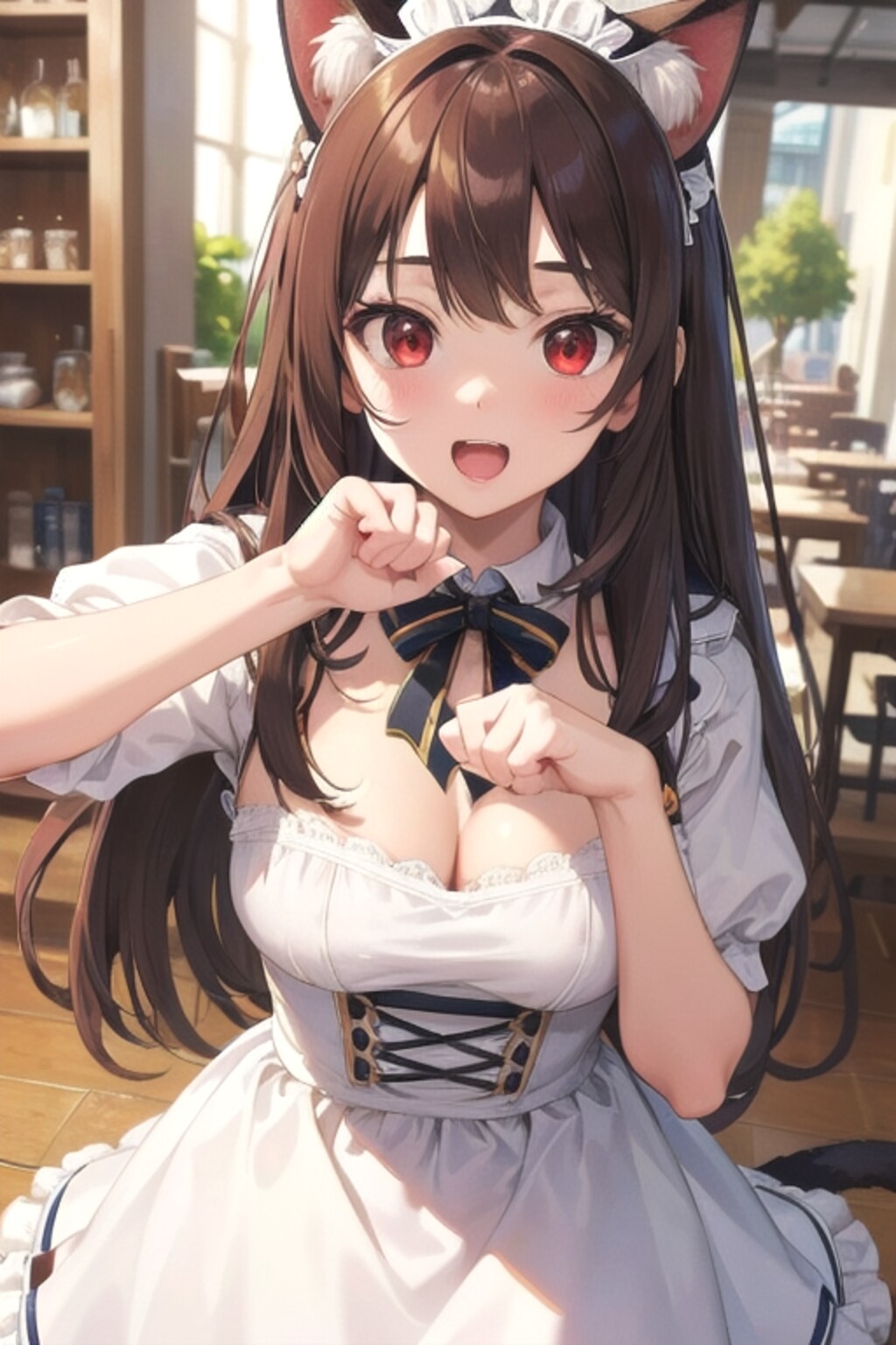 猫耳メイド
