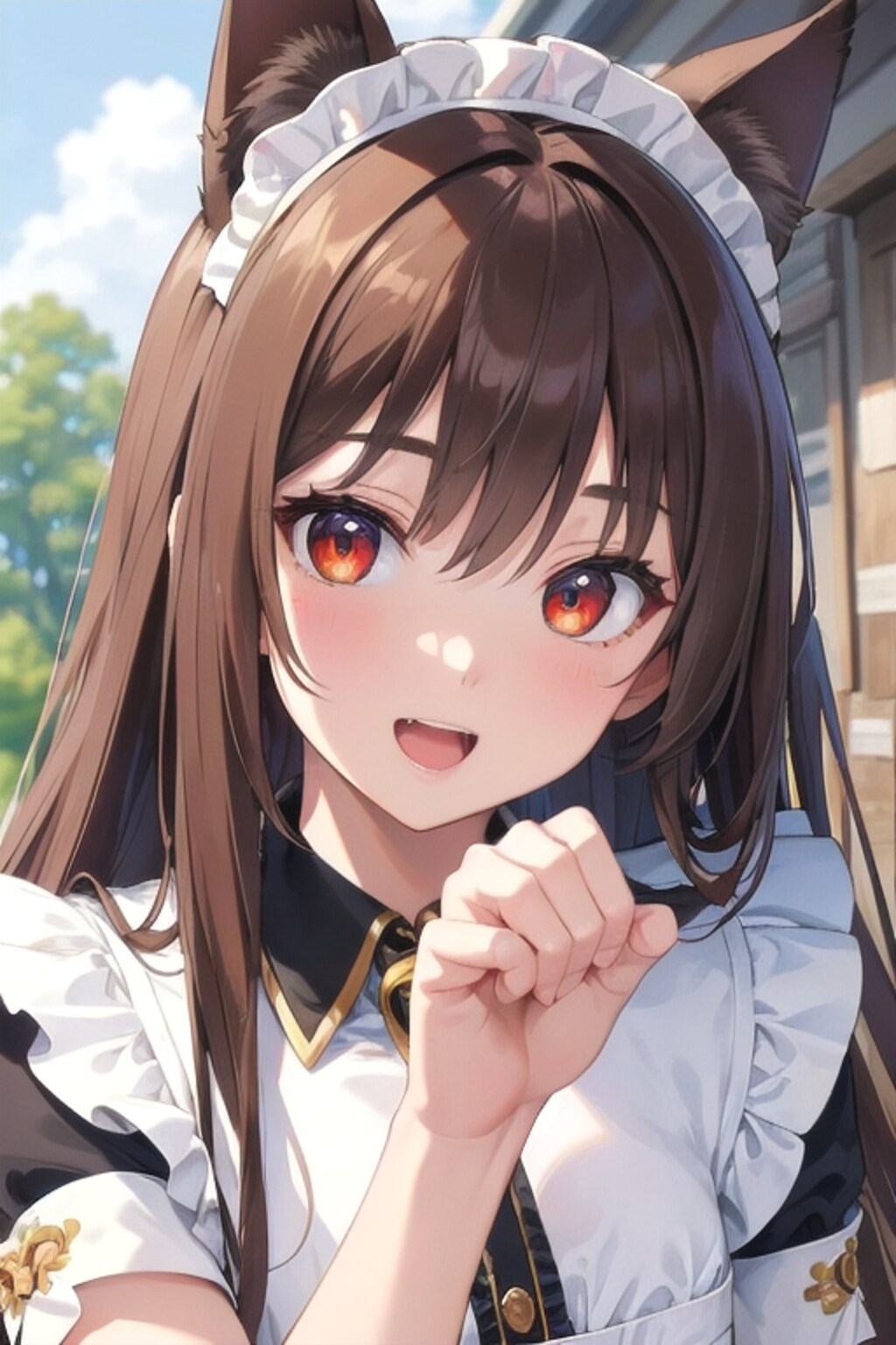 猫耳メイド