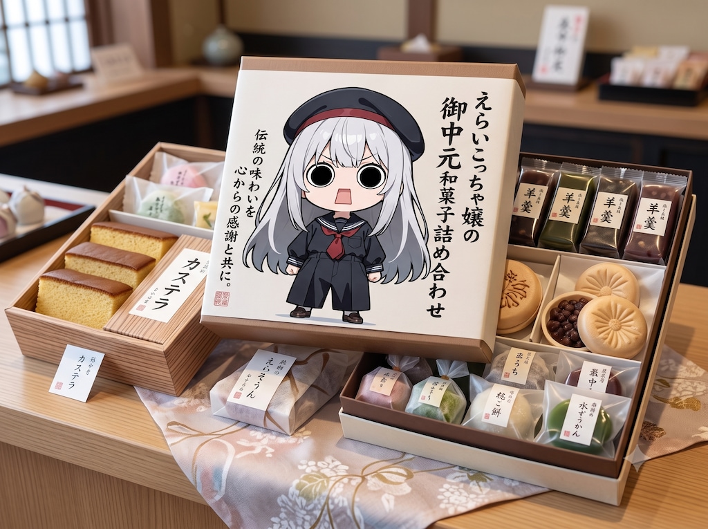 えらいこっちゃ嬢の御中元