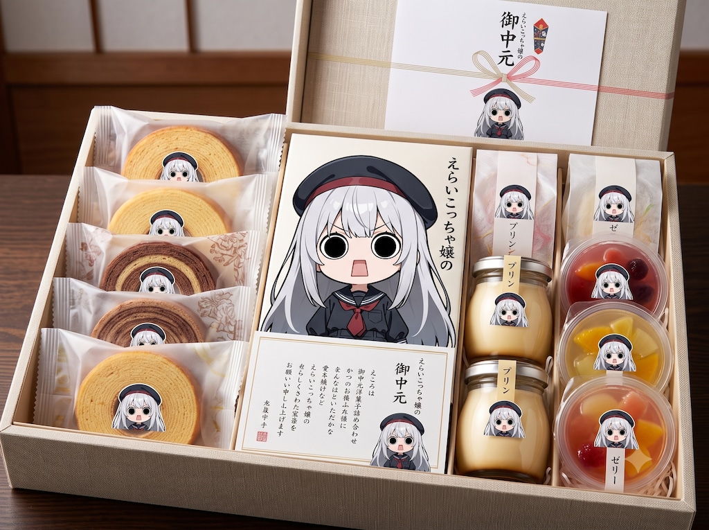 えらいこっちゃ嬢の御中元