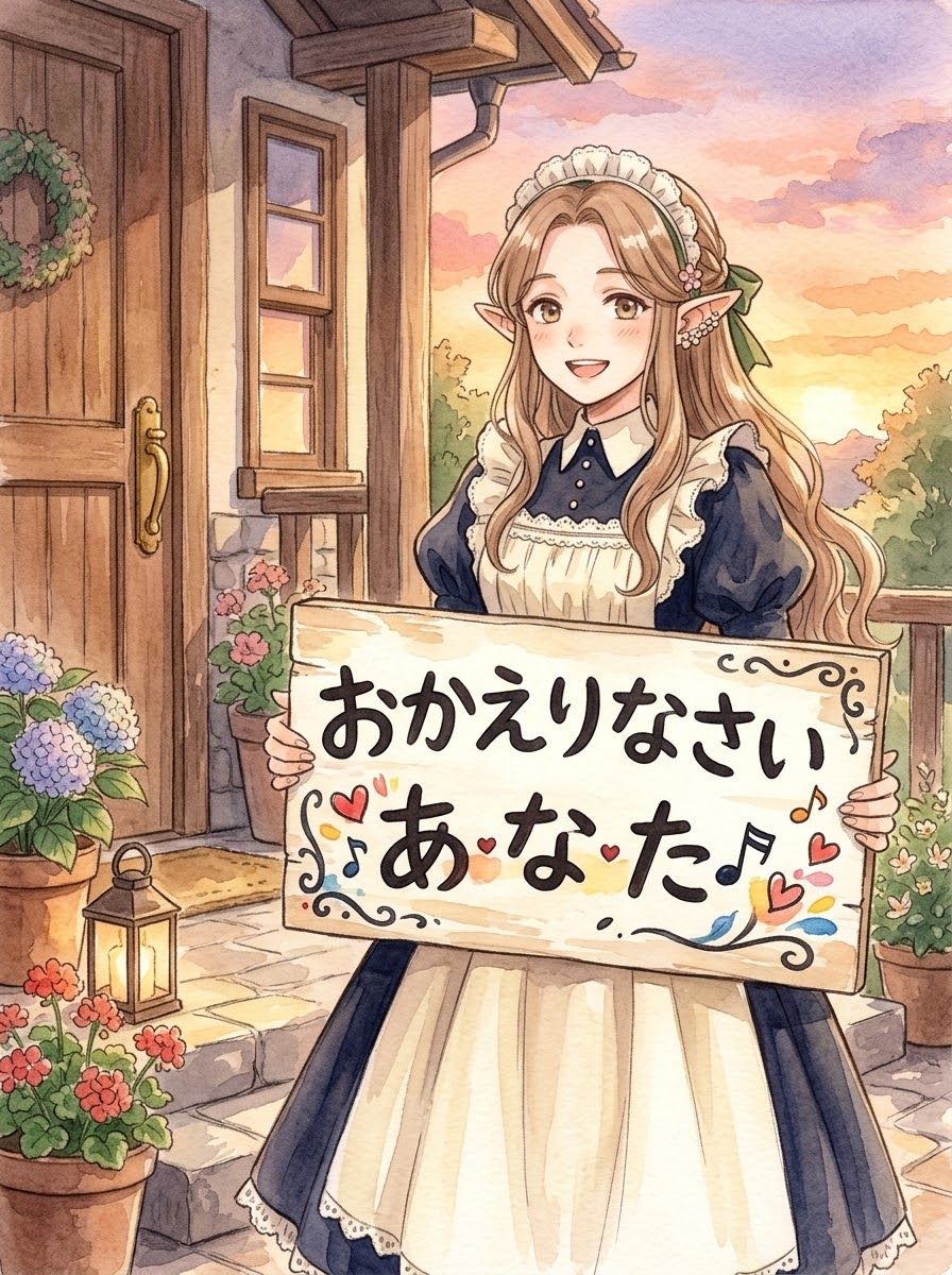 おかえりなさい あ・な・た♬ | の人気AIイラスト・グラビア