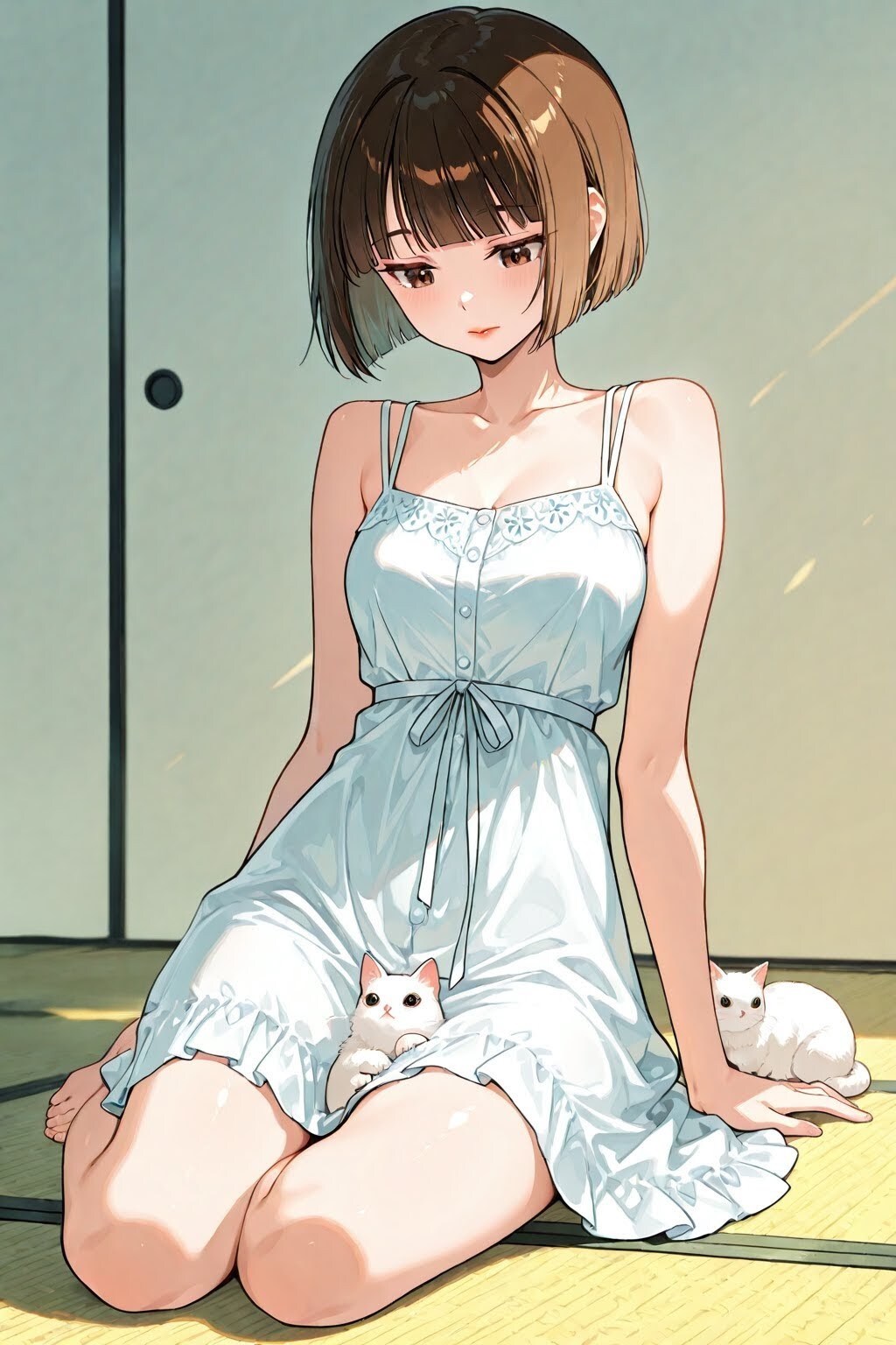 子猫のクッション