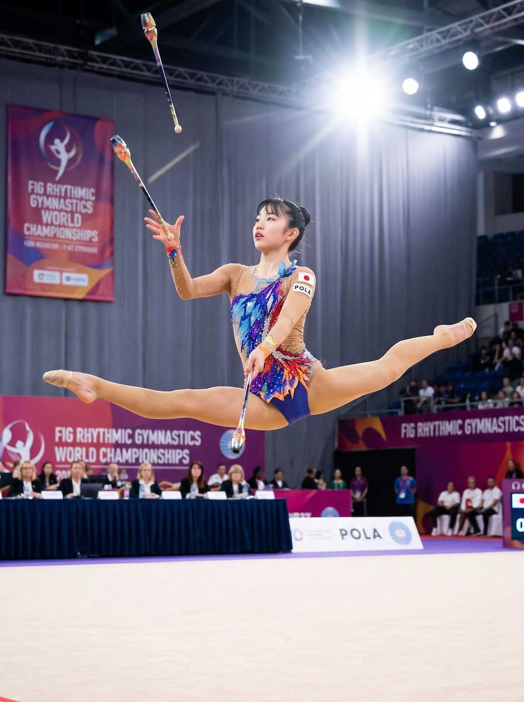 新体操選手