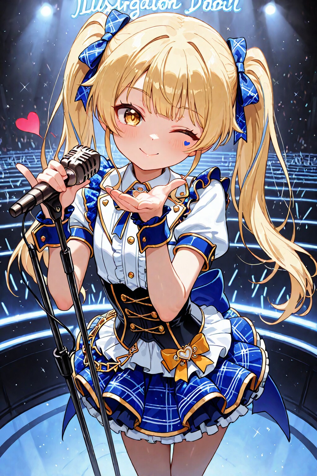 メスガキアイドル | の人気AIイラスト・グラビア