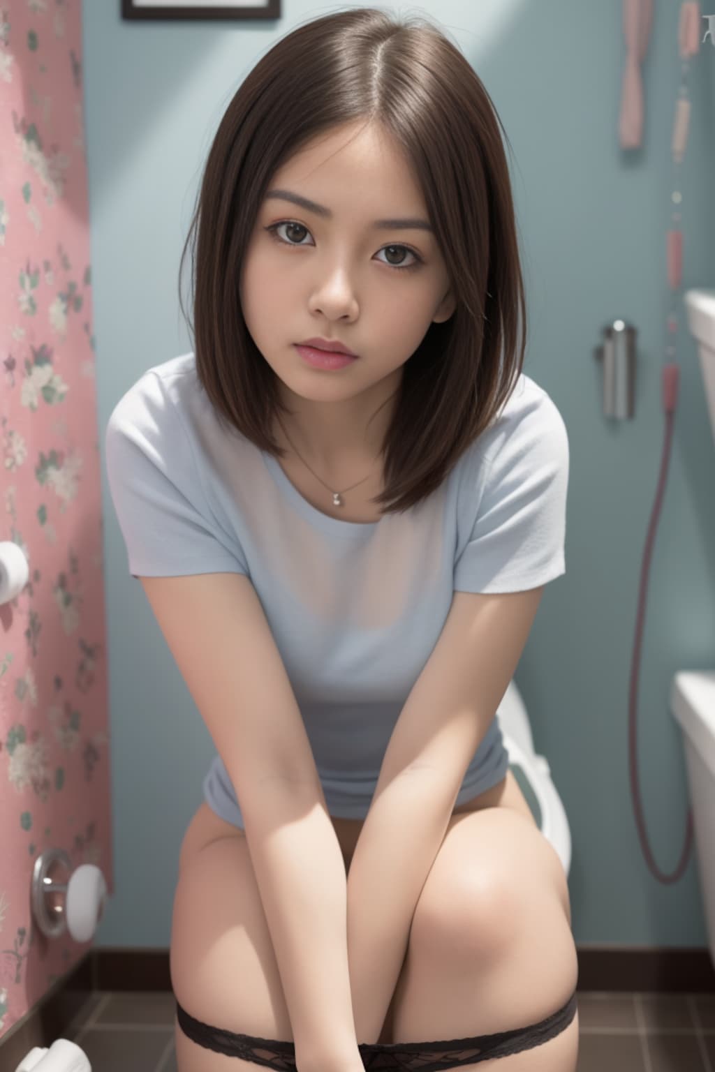 叔母さんが入ってた