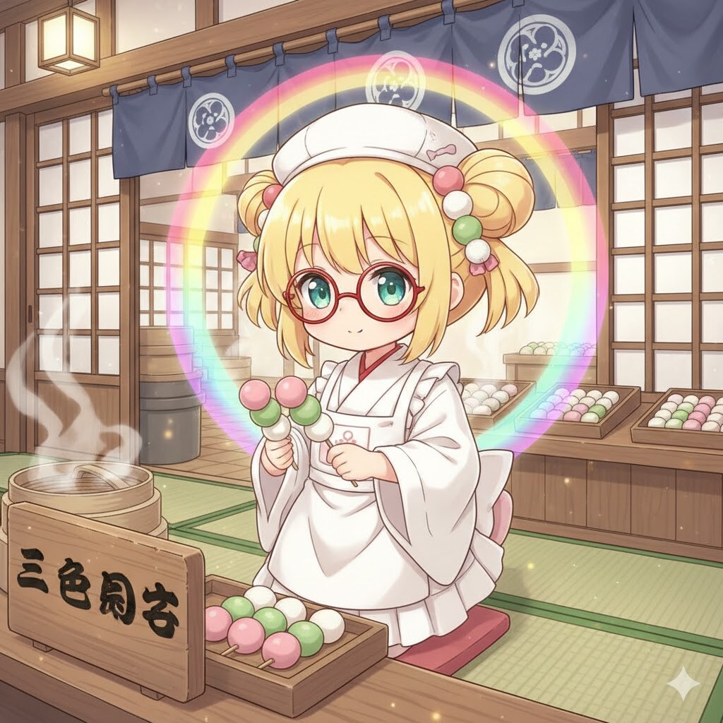 三色団子の守護神