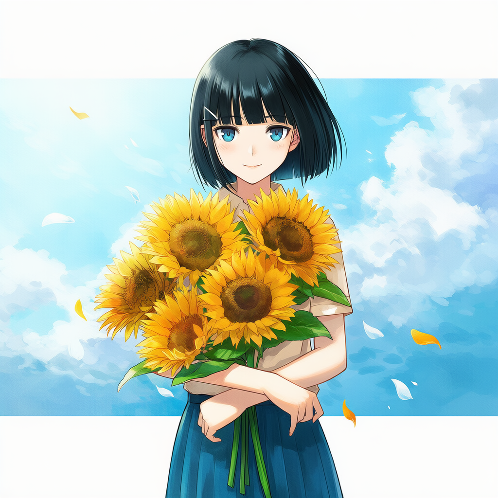 7月の花　向日葵