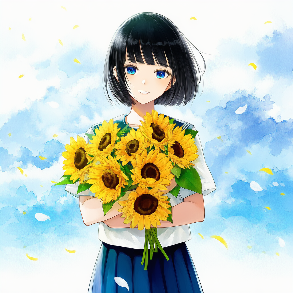 7月の花　向日葵