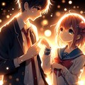 逆光な、切なげな恋人♥(4枚) 3枚目