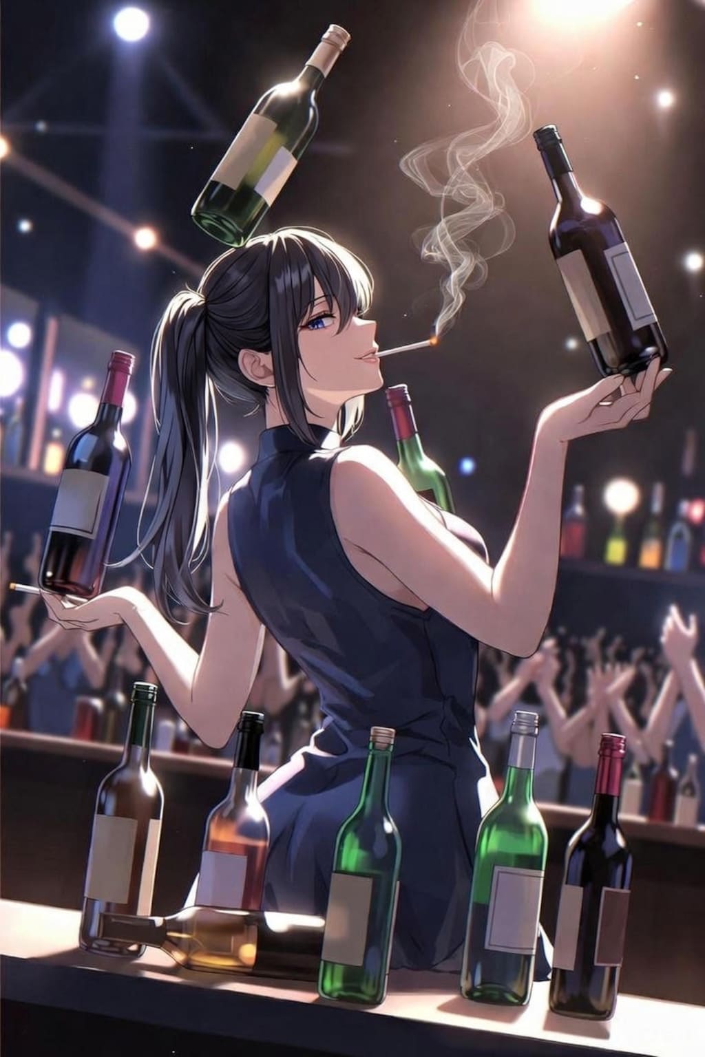 フレアバーテンディング🚬🍺🥛