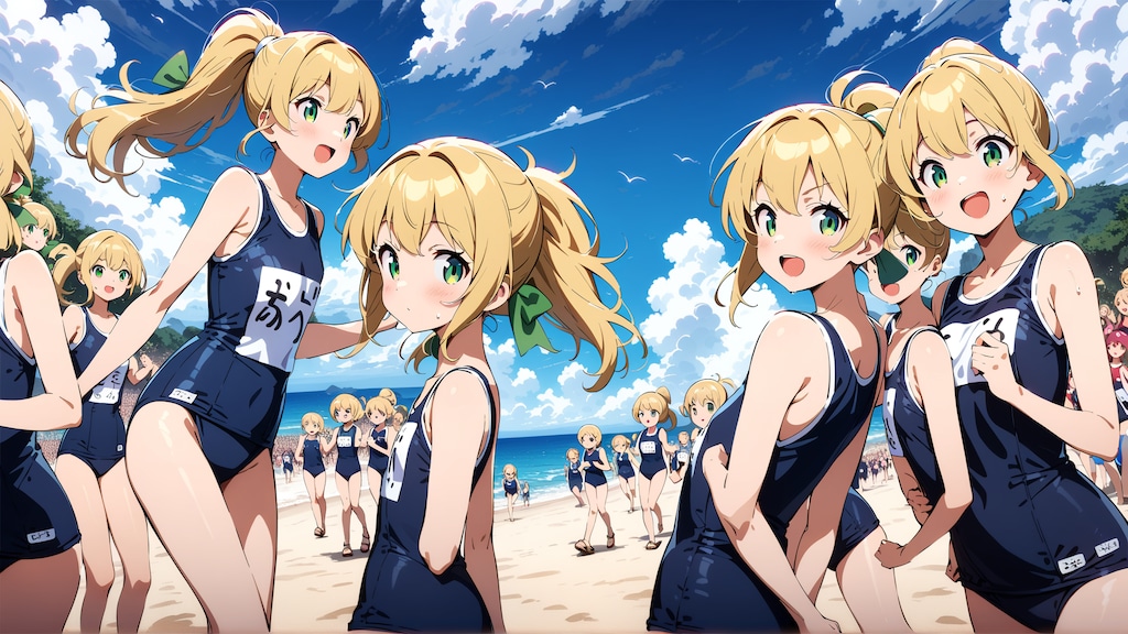 水着ロールちゃん完全増殖6