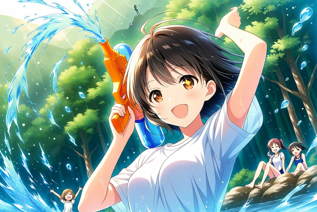 川でウォタガン大会