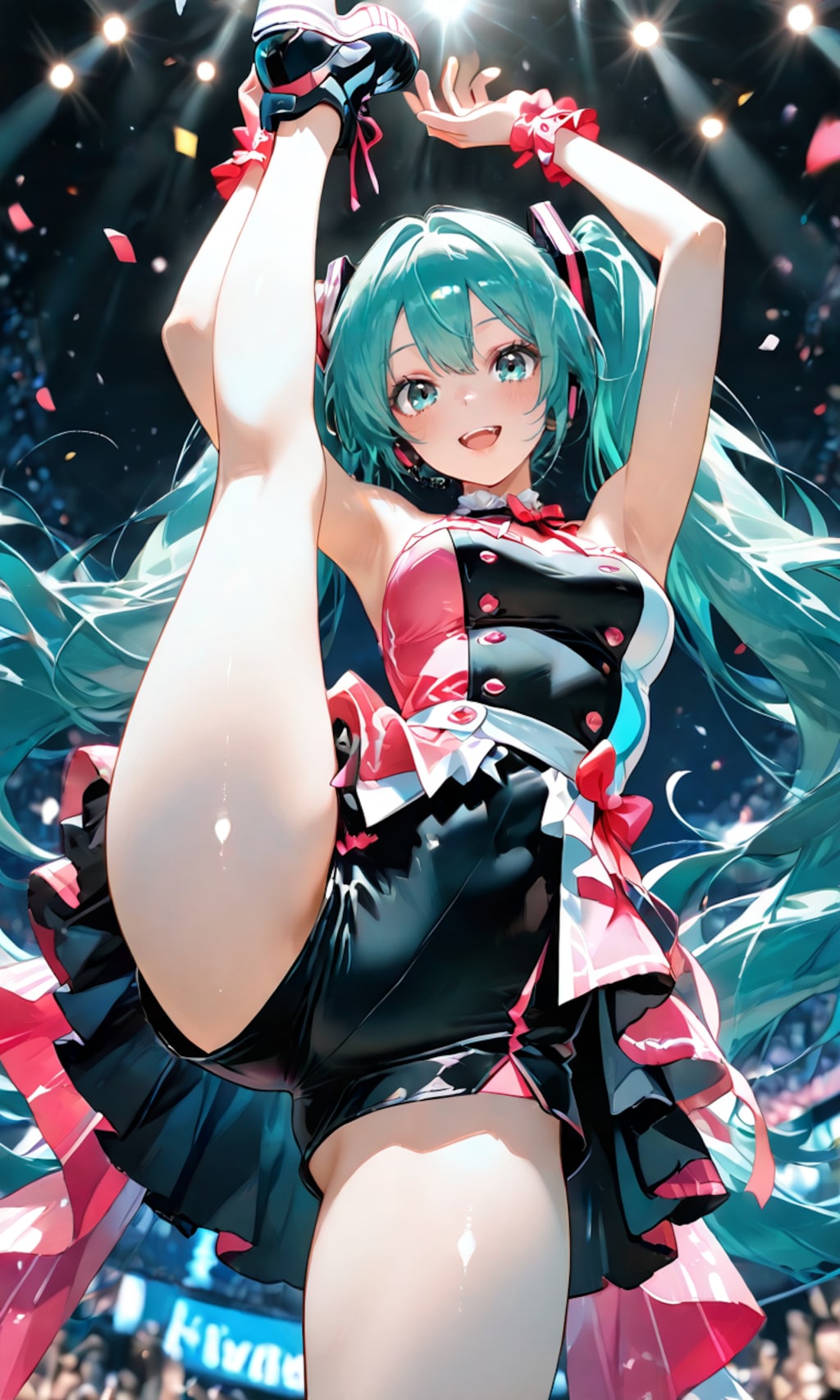 初音ミク、ステージの真ん中から差し伸べた手はあなたへ