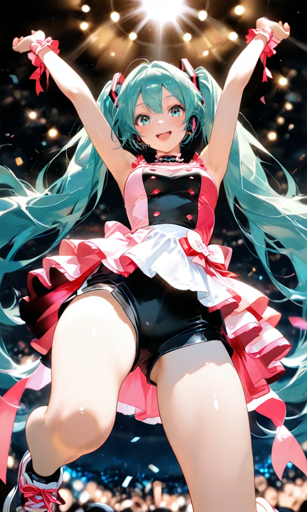 初音ミク、ステージの真ん中から差し伸べた手はあなたへ
