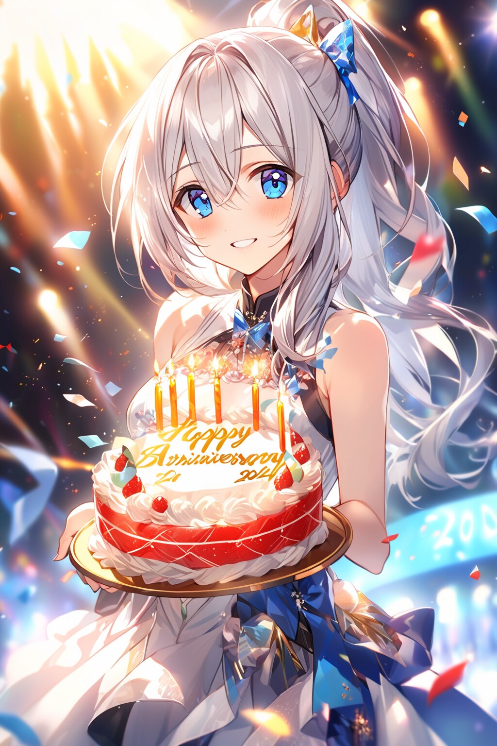 ちちぷい2周年おめでとう | の人気AIイラスト・グラビア