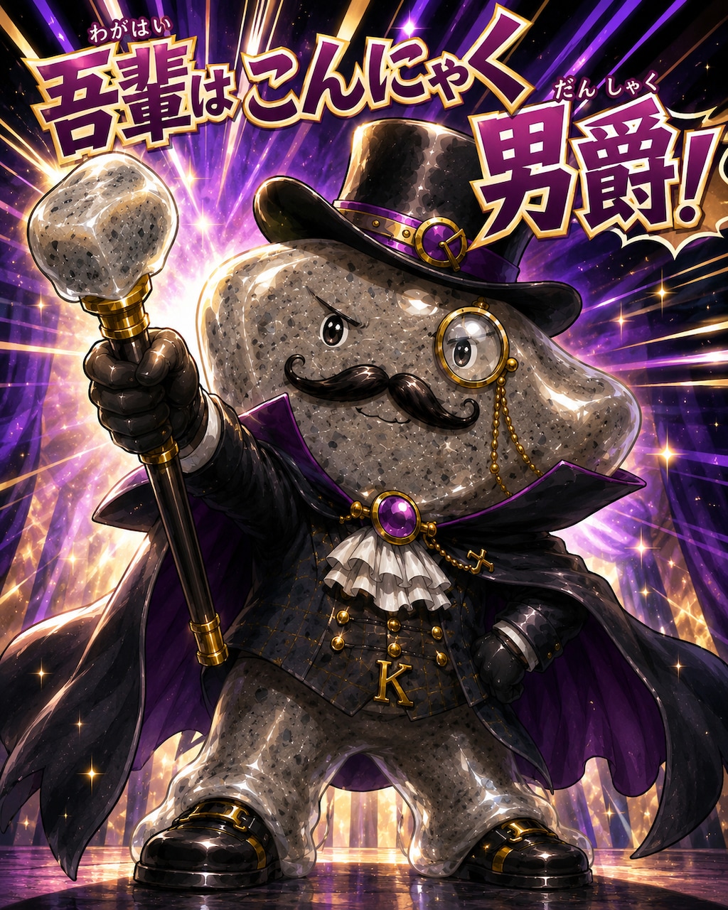 敵か!? 味方か!? こんにゃく男爵登場!!