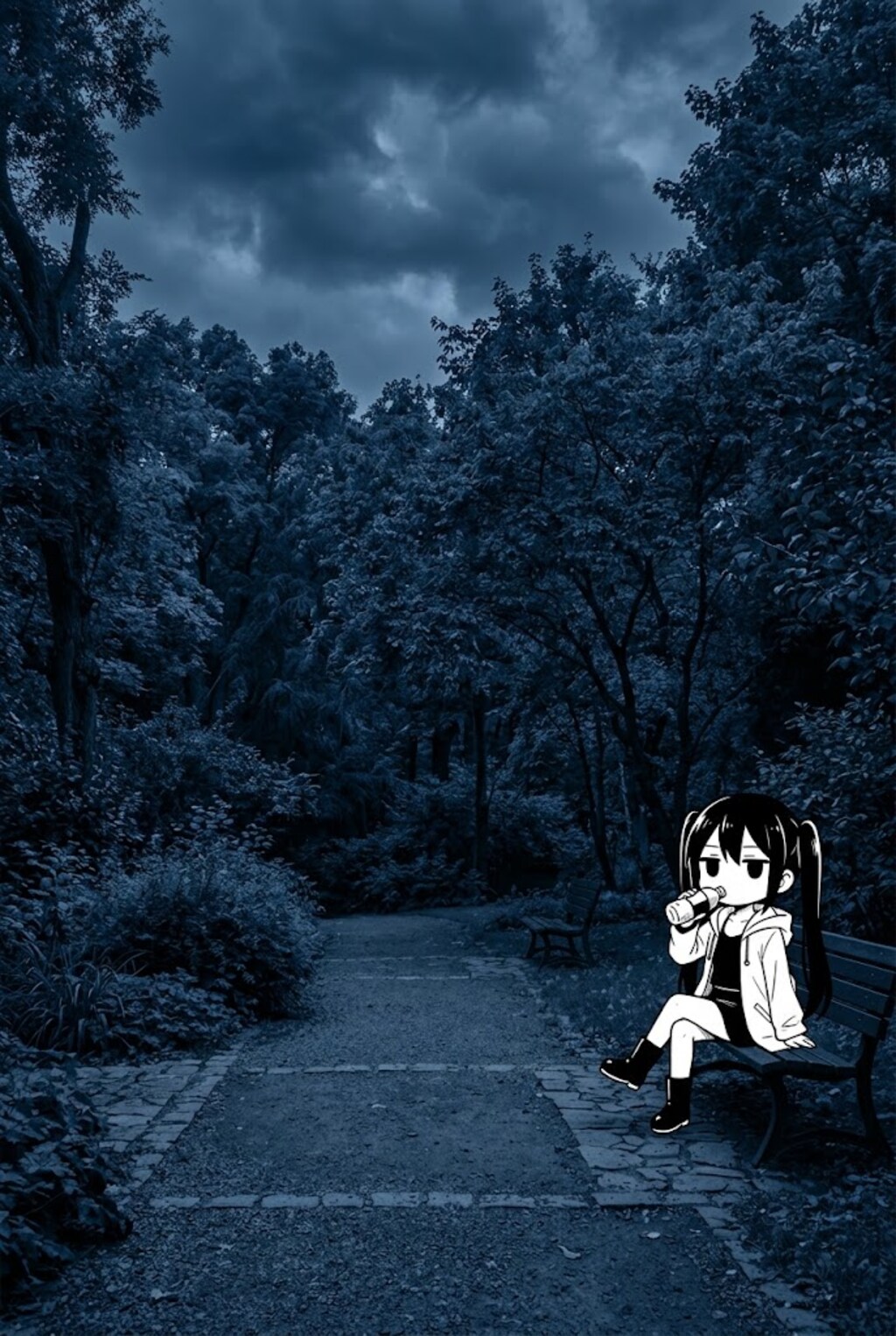 Gemini : 公園で休憩