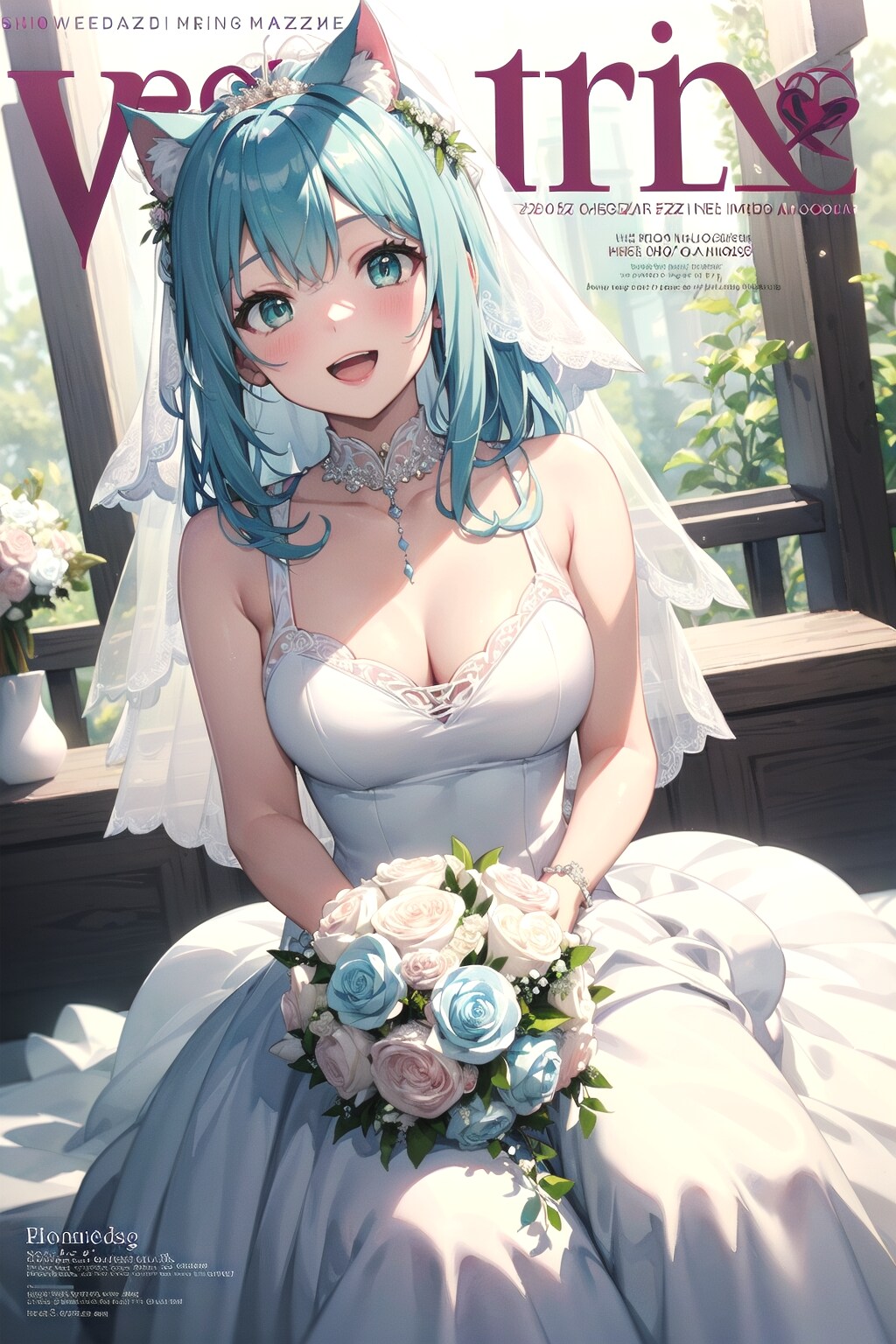 猫耳結婚情報誌「ニャクシー」🐱