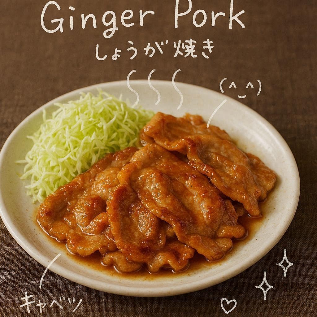 豚の生姜焼きをおいしそうに紹介しよう