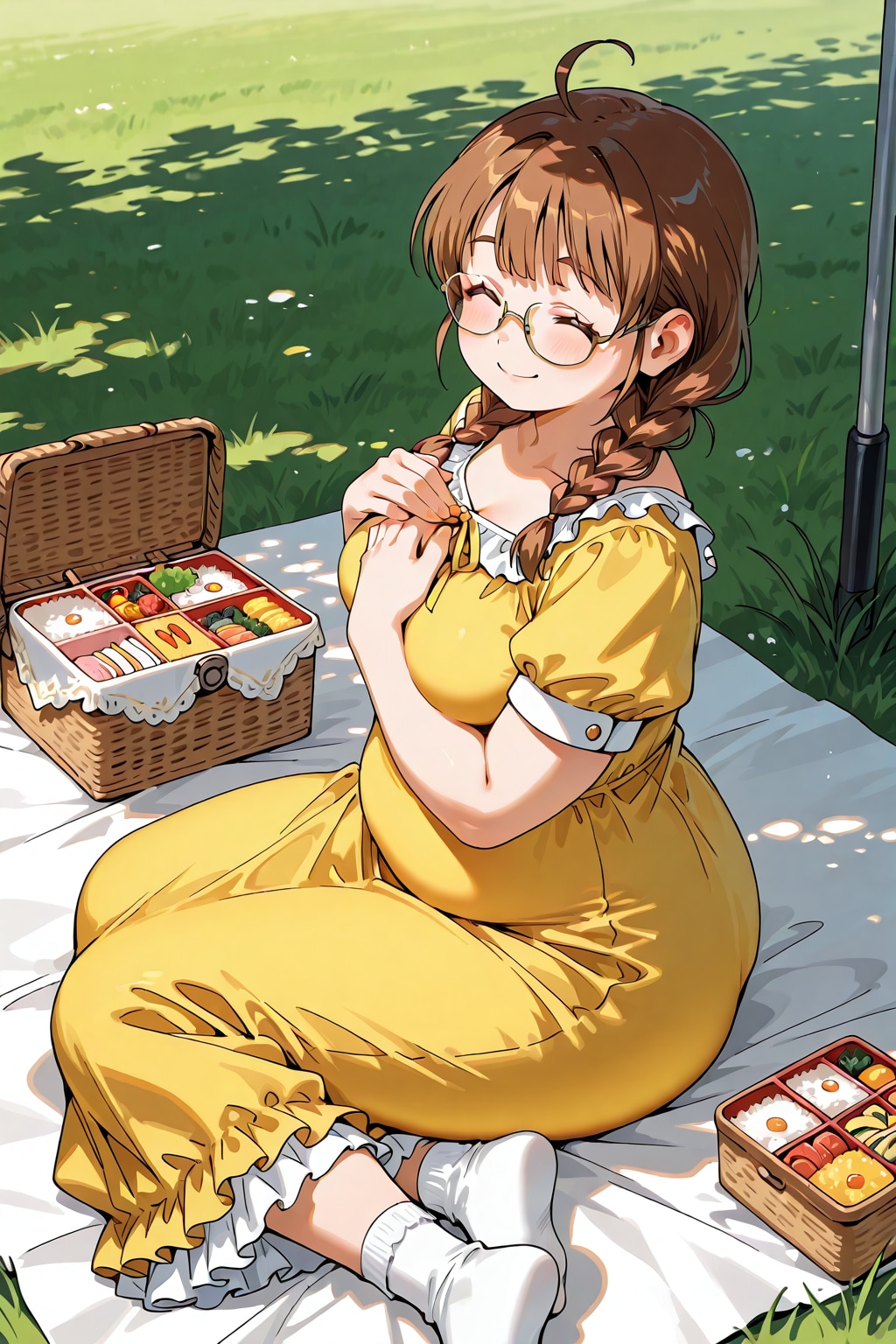 すみかちゃん「あーん」をしてあげるの図