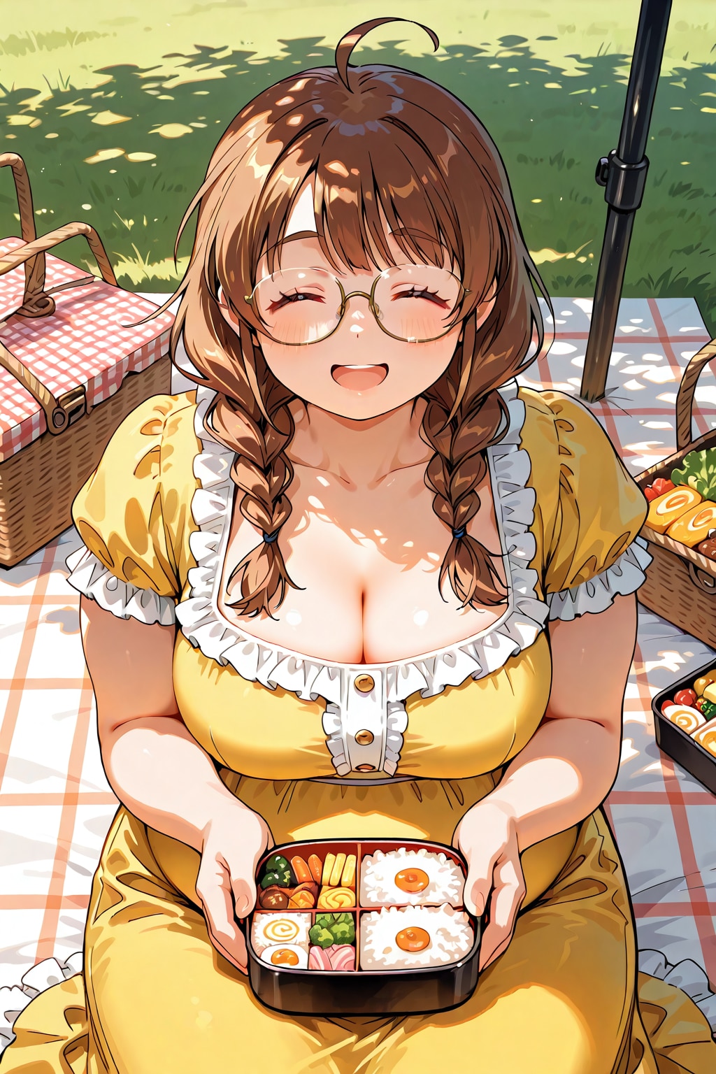 すみかちゃん「あーん」をしてあげるの図