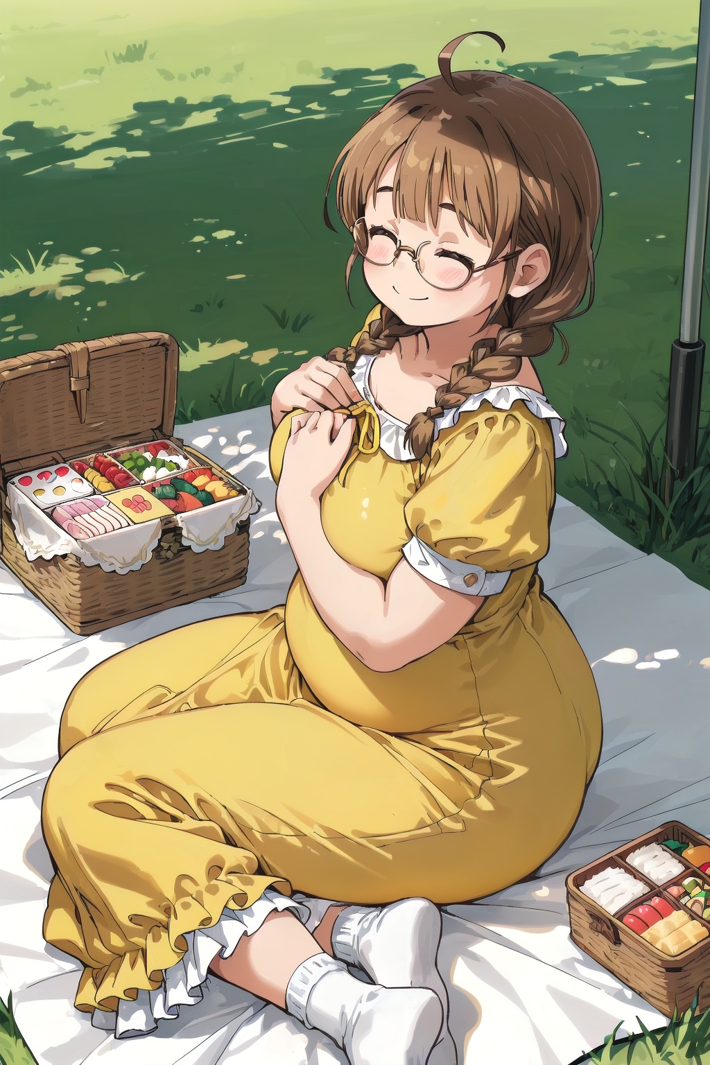 すみかちゃん「あーん」をしてあげるの図