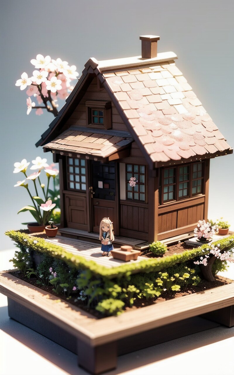 桜の箱庭