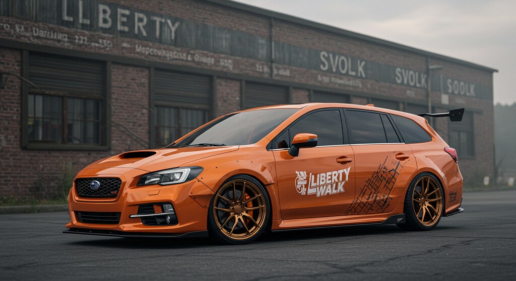 リバティーウォークレヴォーグ