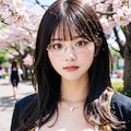 桜と眼鏡とランダム衣装 5枚目