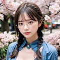 桜と眼鏡とランダム衣装 11枚目