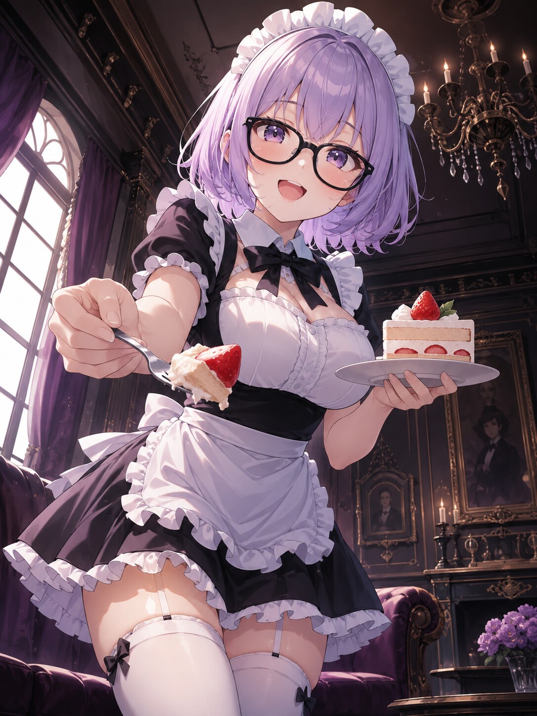さあさ。ご主人、おめざですよ〜。