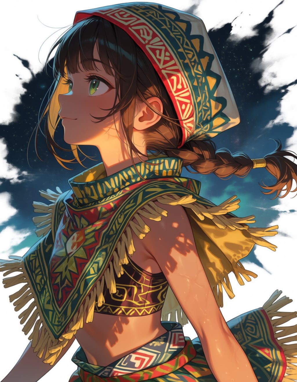 同じ星空の下で