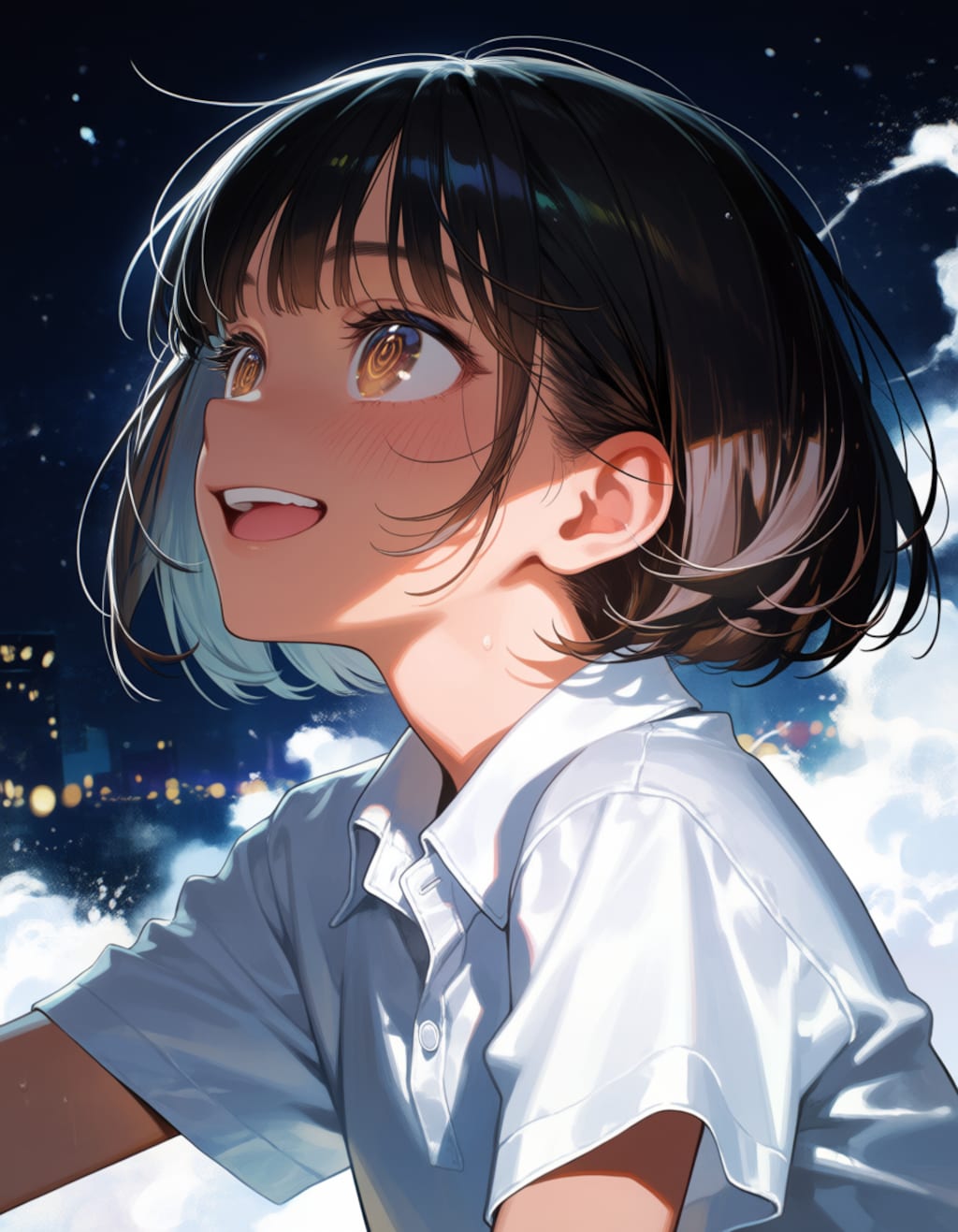 同じ星空の下で