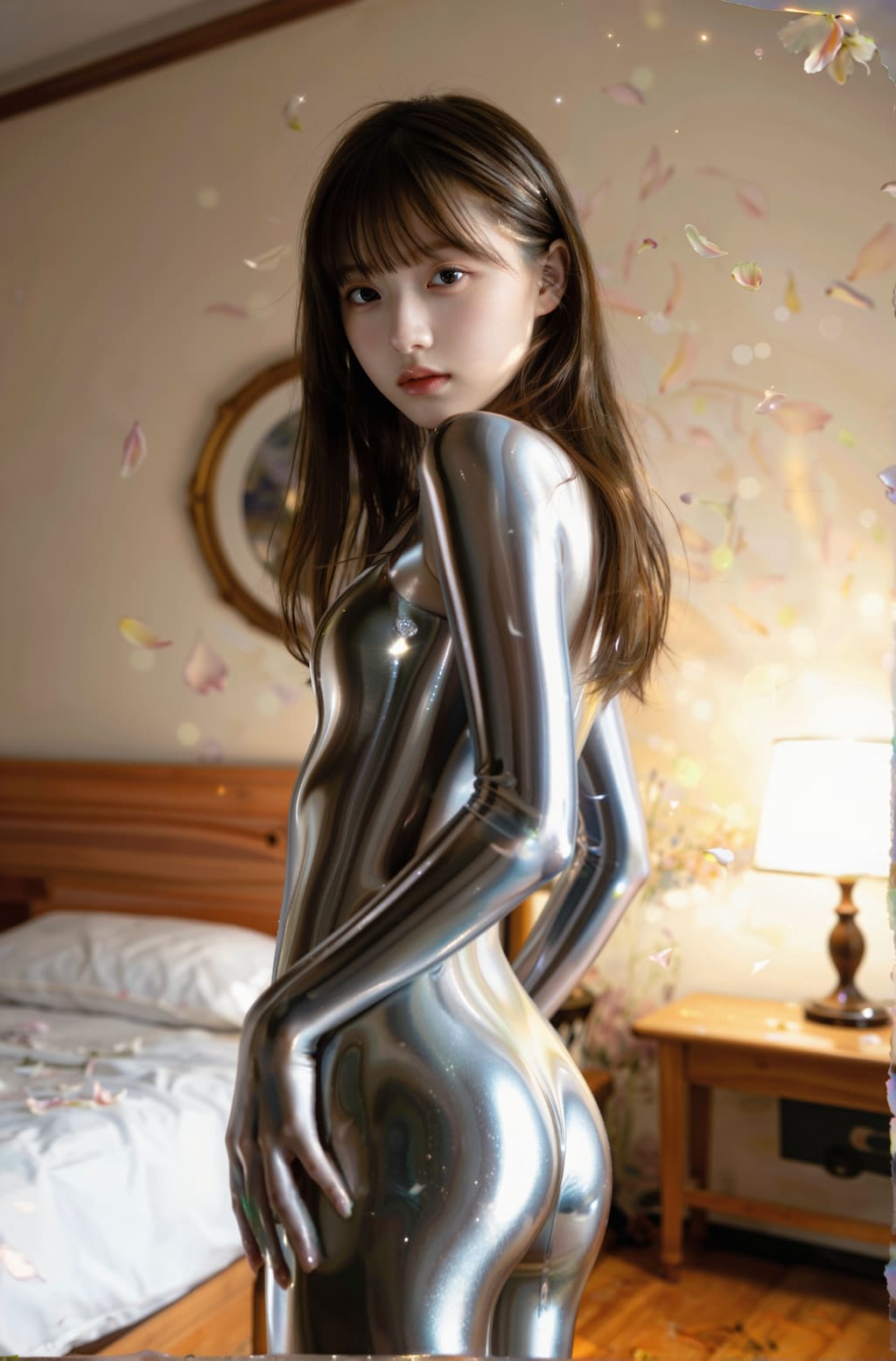 確かに。。。顔がメタルに出来ません。
