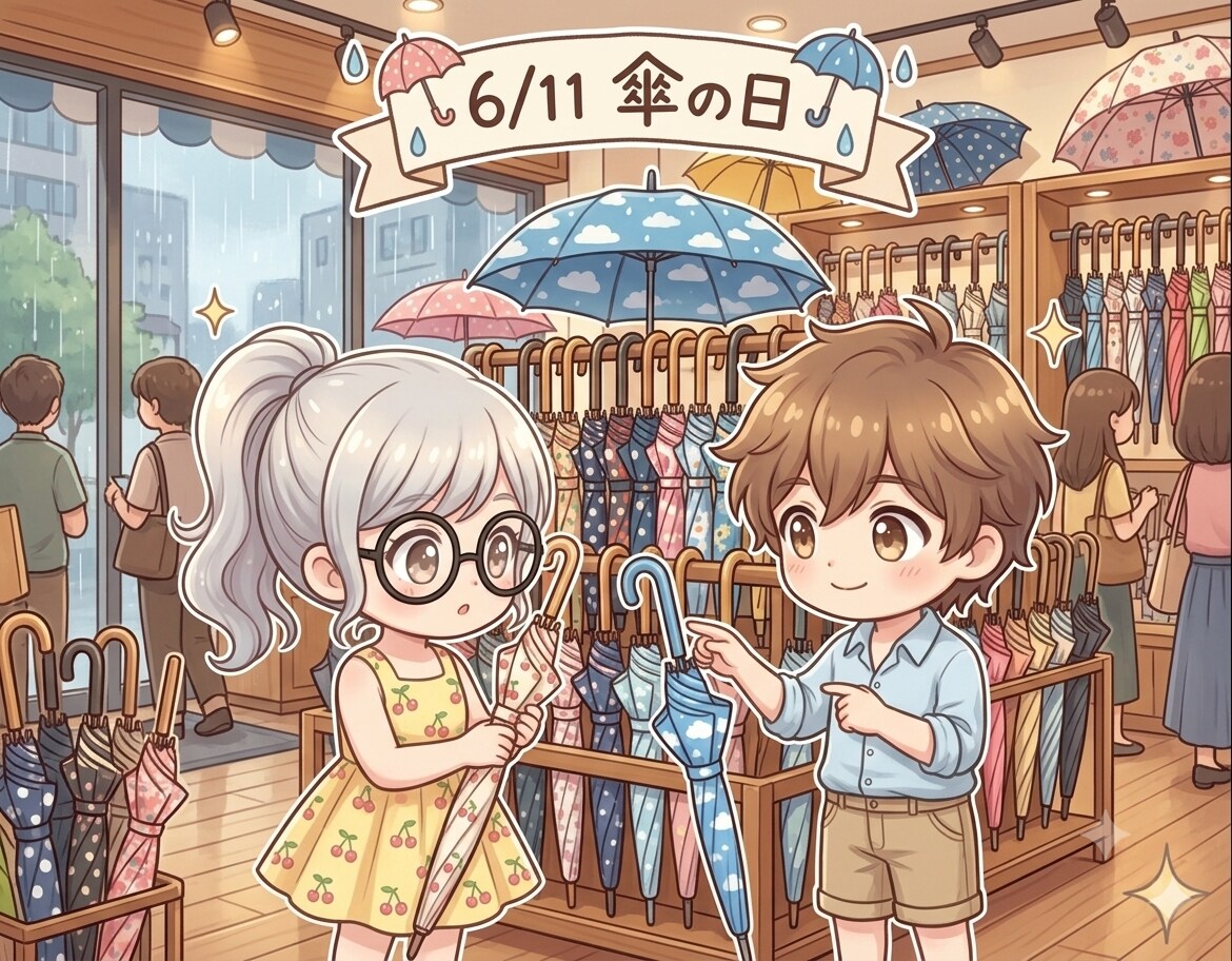 今日は「傘の日」