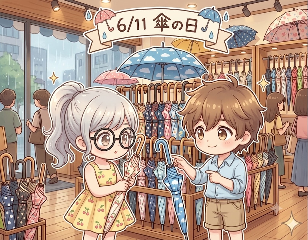 今日は「傘の日」