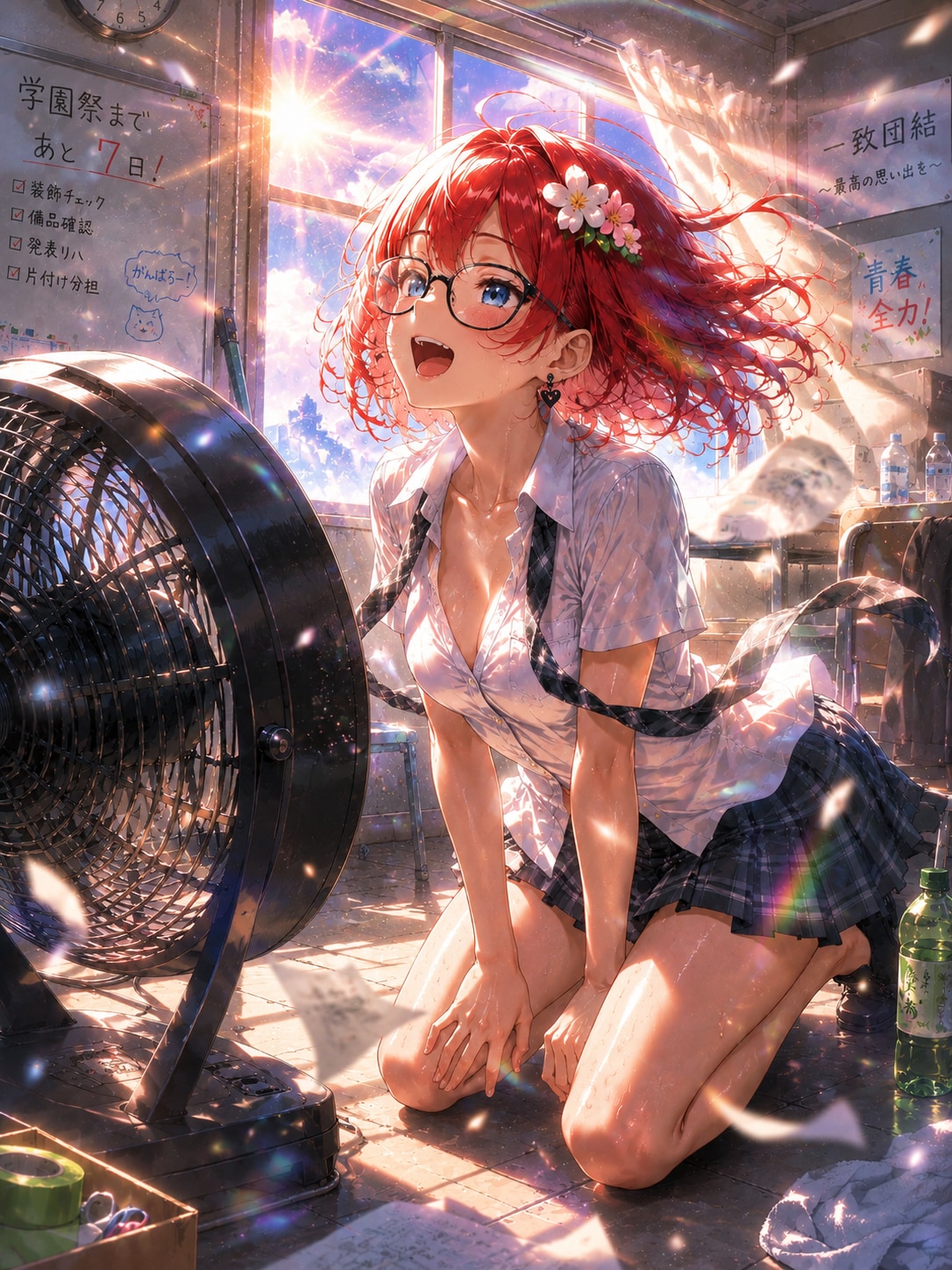 あーーーっ！夏風チャージ！