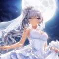 月とウエディングドレス 9枚目