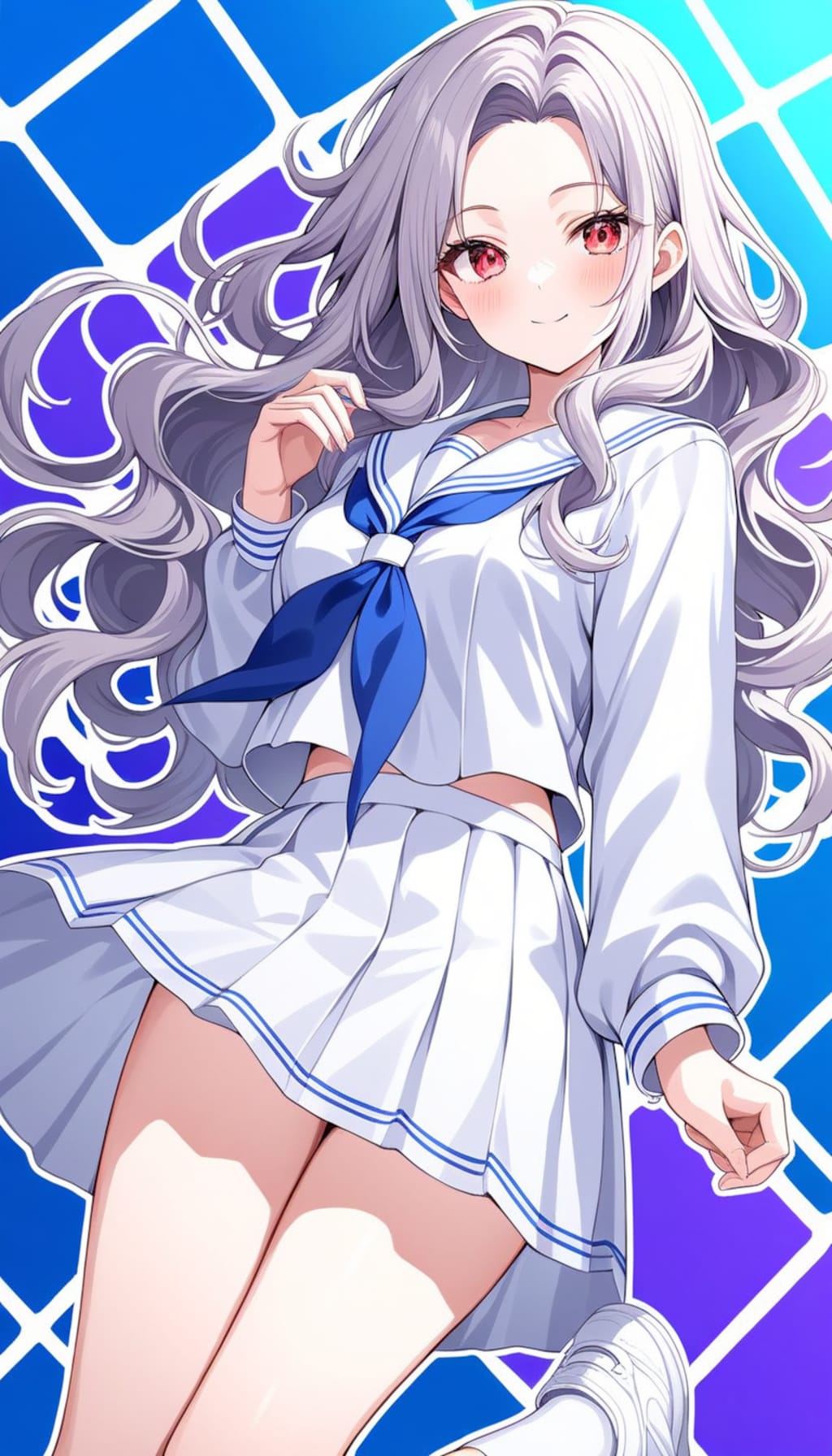 長袖セーラー服