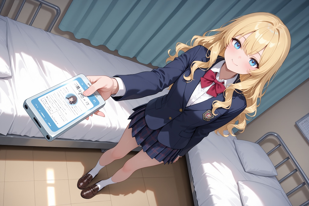 ブレザーのちちぷいちゃん（V4Bちゃん）