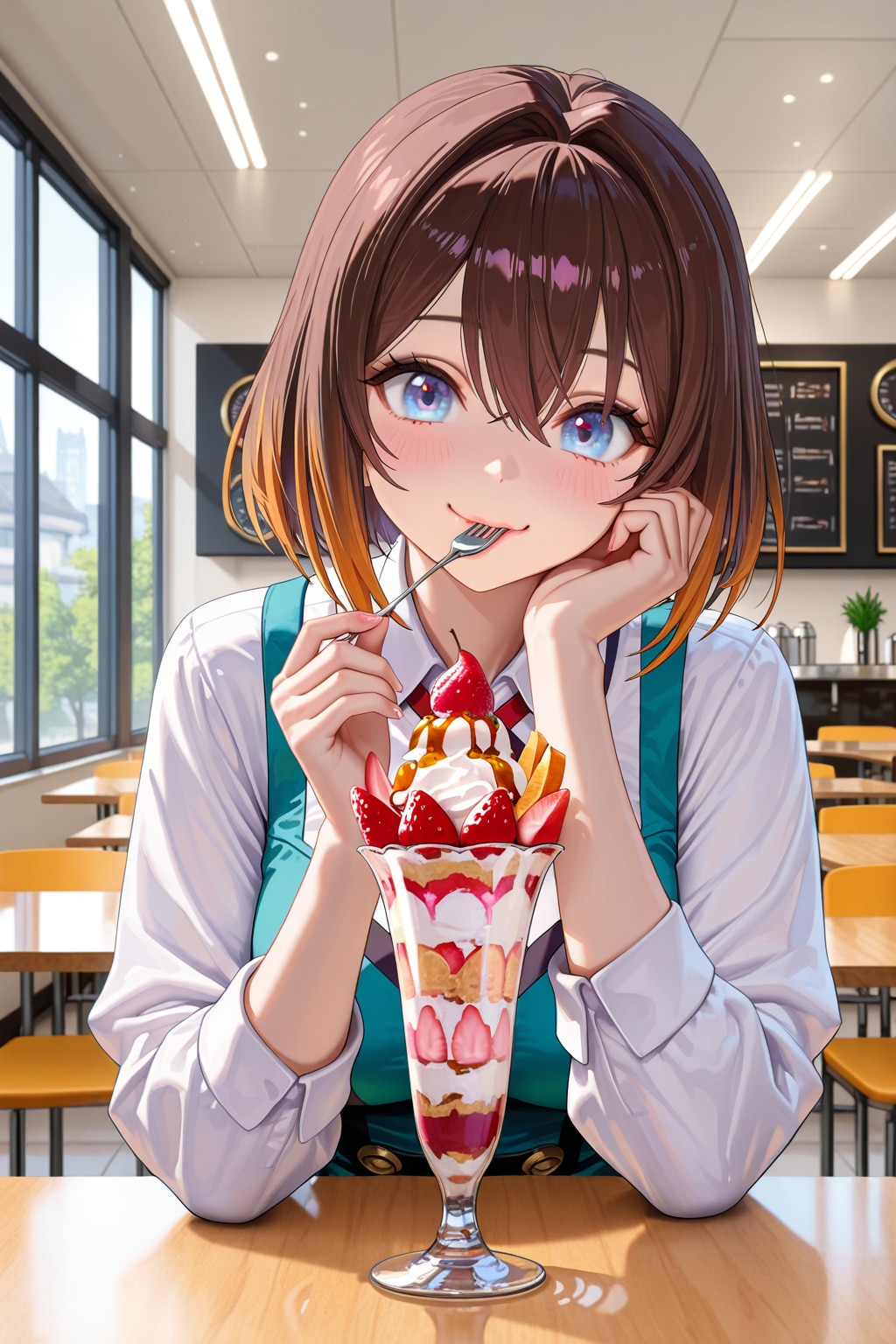 フルーツパフェ