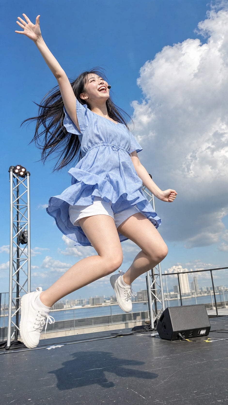 Leap into the Boundless Blue