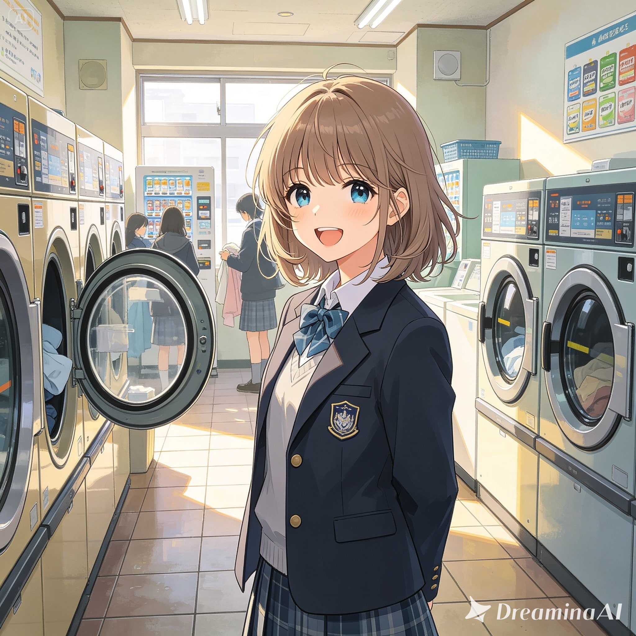 コインランドリーの日 | の人気AIイラスト・グラビア