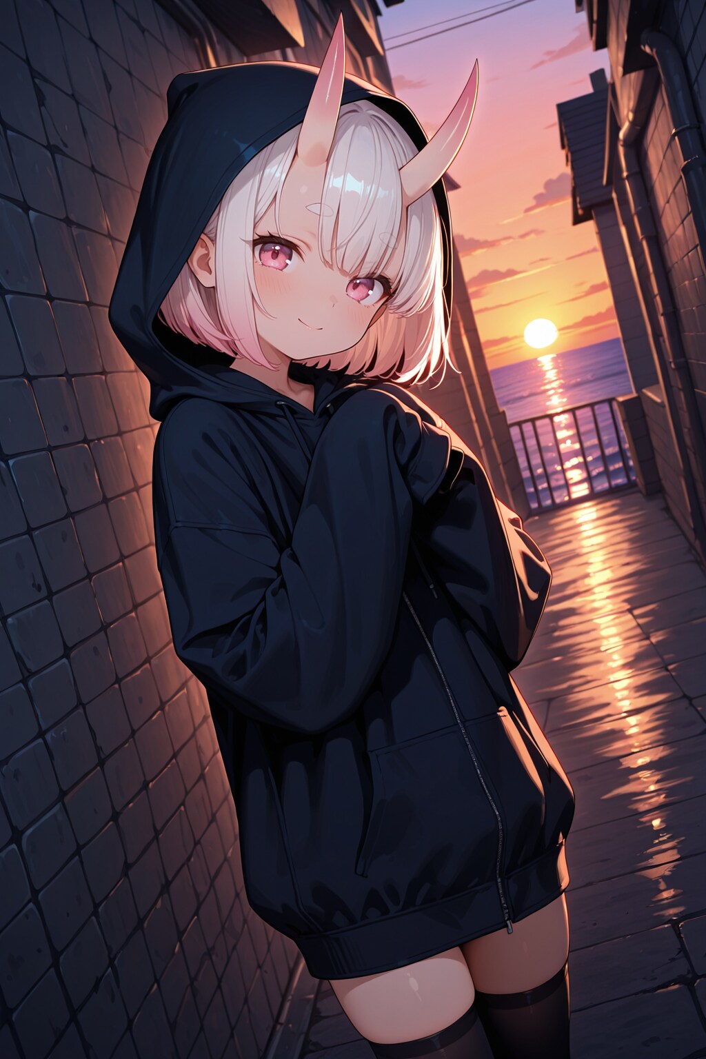秘密の夕日