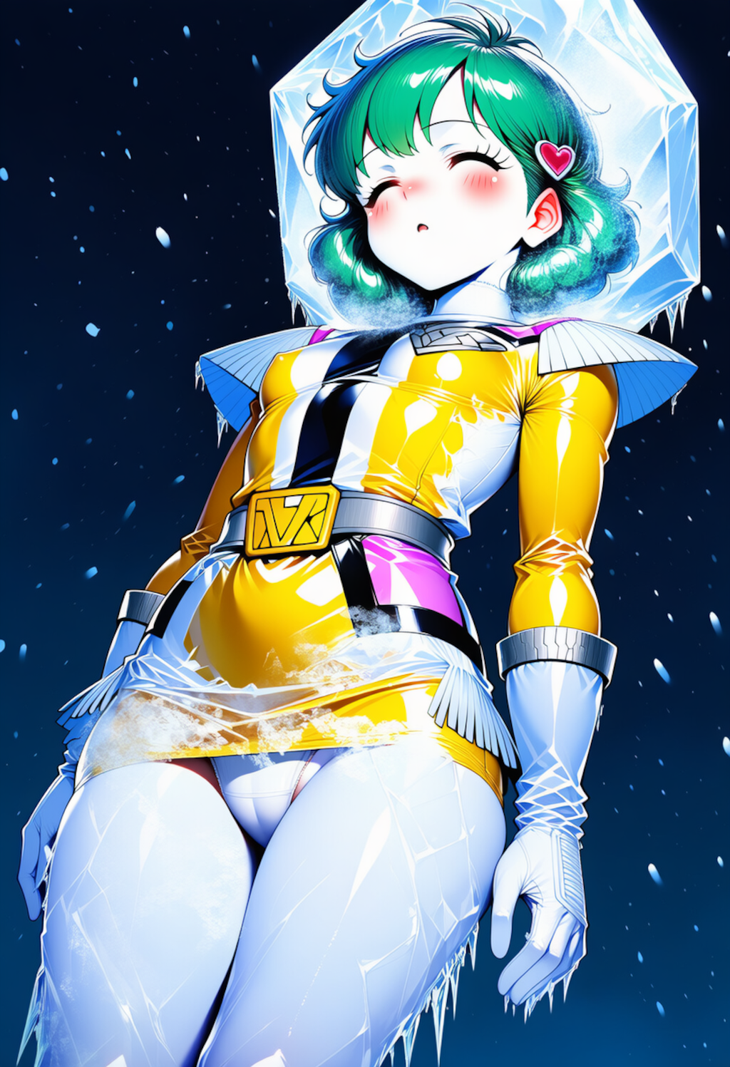 ヒロイン氷漬け