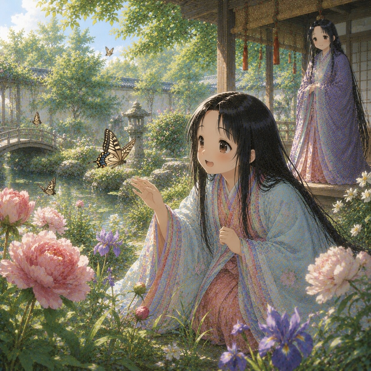 平安貴族幼女 | の人気AIイラスト・グラビア