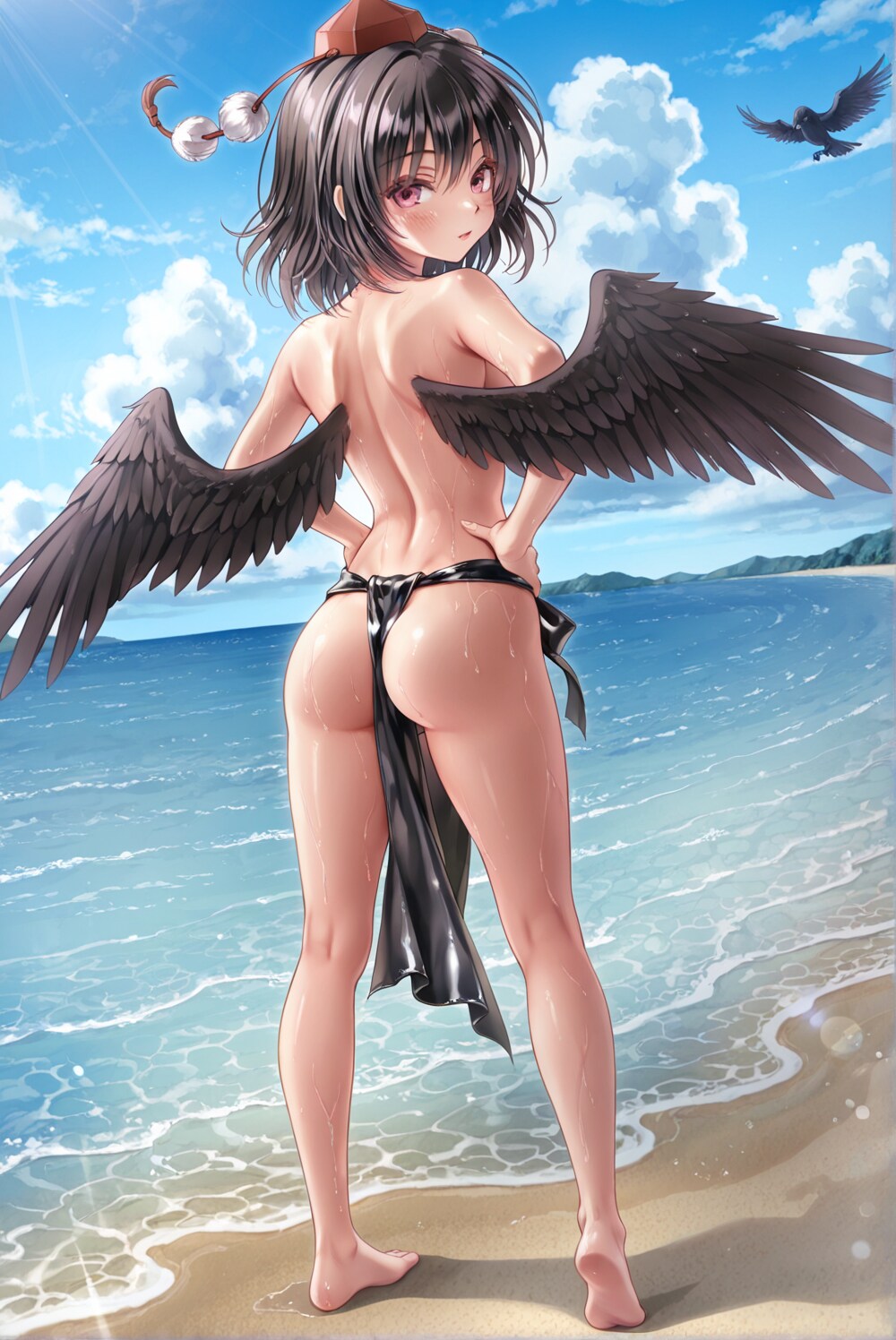 【海が】射命丸文【幻想郷入りしました】